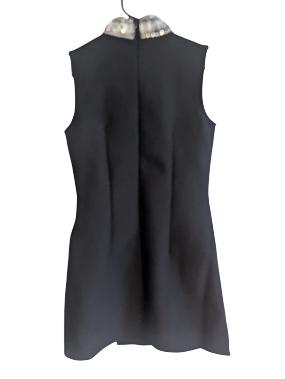 BELLA BARNET Kianala Bandage Sleeveless High Neck Rhinestone  Mini Dress Small - Picture 2 of 9